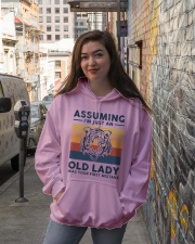 Assuming I'm Just An Old Lady - Tiger Hooded Sweatshirt lifestyle-unisex-hoodie-front-1