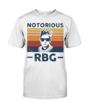 Notorious RBG Retro Premium Fit Mens Tee tile