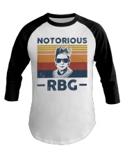 Notorious RBG Retro Baseball Tee tile