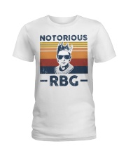 Notorious RBG Retro Ladies T-Shirt tile
