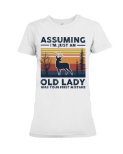 Assuming I'm Just An Old Lady - Deer Premium Fit Ladies Tee tile