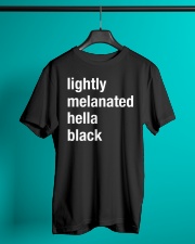 lightly melanated hella black Classic T-Shirt lifestyle-mens-crewneck-front-3