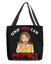 Only you can protect - Feminist Gift All-Over Tote tile