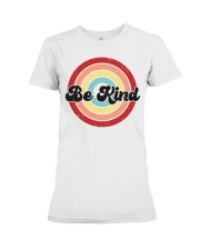 Be Kind Retro Premium Fit Ladies Tee tile