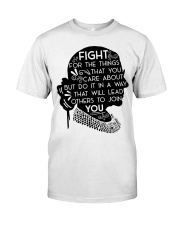 RBG Fight For The Things That You Care About Classic T-Shirt tile