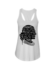 RBG Fight For The Things That You Care About Ladies Flowy Tank tile