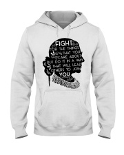 RBG Fight For The Things That You Care About Hooded Sweatshirt tile