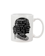 RBG Fight For The Things That You Care About Mug tile
