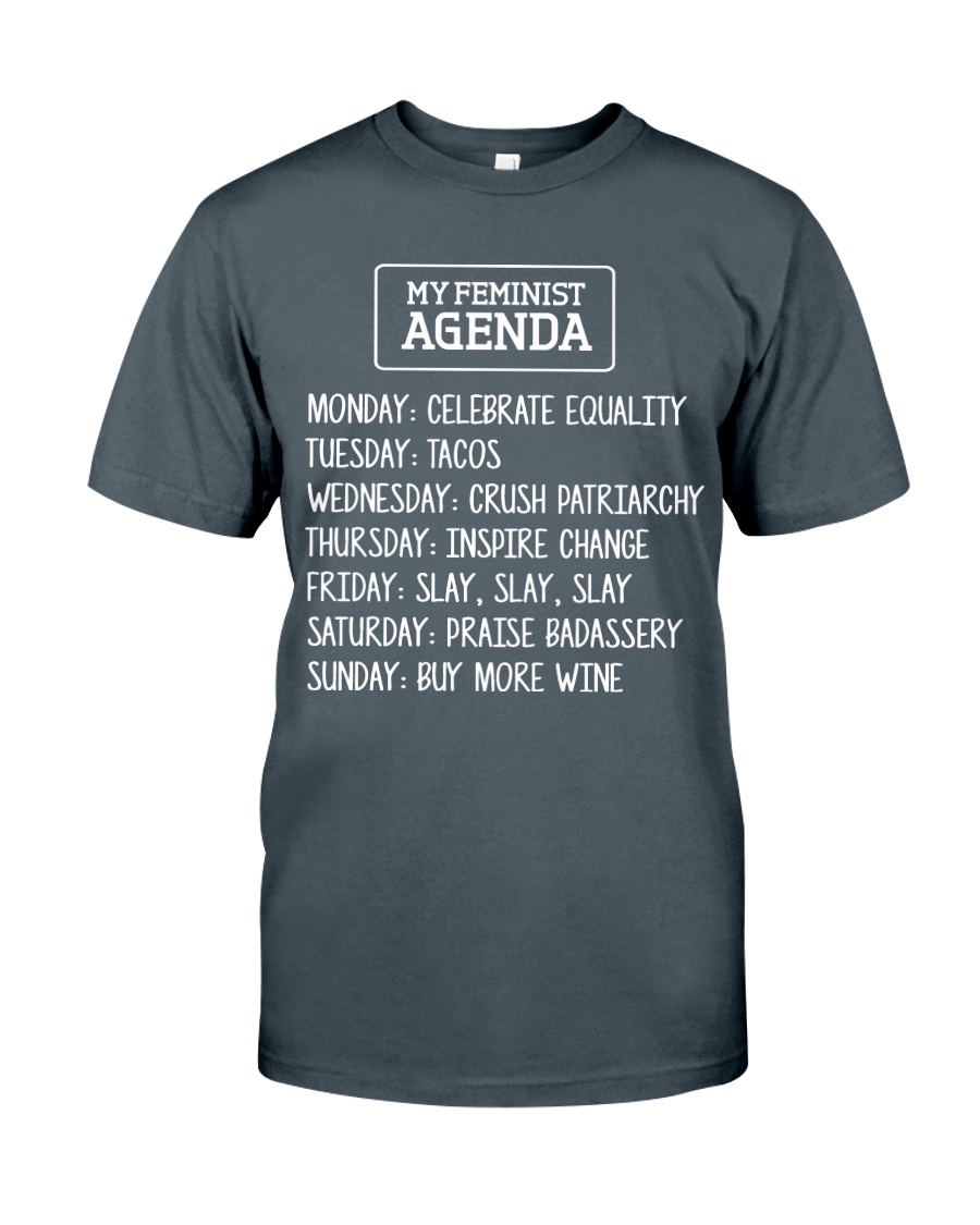 My Feminist Agenda Classic T-Shirt
