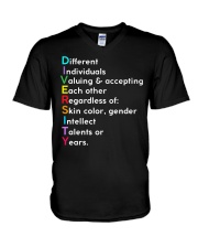 Diversity V-Neck T-Shirt tile