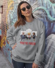 You're Fired Crewneck Sweatshirt lifestyle-unisex-sweatshirt-front-3