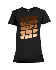 Black Lives Matter Fist Premium Fit Ladies Tee tile