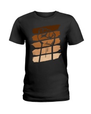 Black Lives Matter Fist Ladies T-Shirt tile