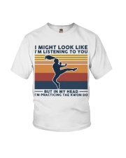 I Might Look Like - Tae kwon do Youth T-Shirt tile