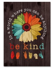 In A World Where You Can Be Anything - Be Kind Wooden Prints tile