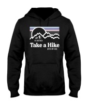 I'd Rather Take A Hike With My Dog Hooded Sweatshirt tile