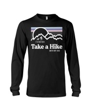 I'd Rather Take A Hike With My Dog Long Sleeve Tee tile