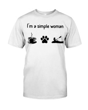 I'm A Simple Woman - Kayaking Premium Fit Mens Tee tile