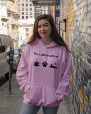 I'm A Simple Woman - Kayaking Hooded Sweatshirt lifestyle-unisex-hoodie-front-1