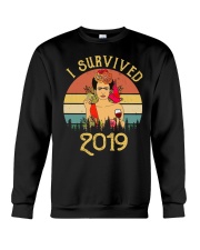 Frida Kahlo - I Survived 2019 Crewneck Sweatshirt thumbnail