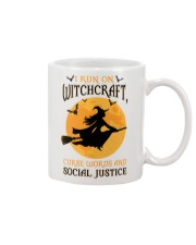 I Run On Witchcraft Curse Words And Social Justice Mug tile