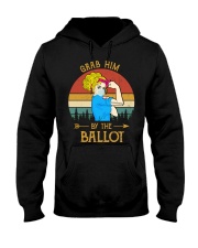 Grab Him By The Ballot Vintage Hooded Sweatshirt tile