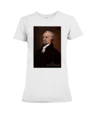 Alexander Hamilton Musical Play Premium Fit Ladies Tee tile