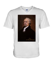 Alexander Hamilton Musical Play V-Neck T-Shirt tile