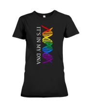 It's In My DNA LGBT Premium Fit Ladies Tee tile