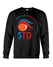 Don't Let The Infection Spread Crewneck Sweatshirt tile
