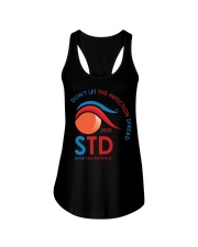 Don't Let The Infection Spread Ladies Flowy Tank tile