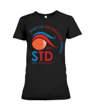 Don't Let The Infection Spread Premium Fit Ladies Tee tile