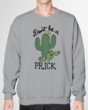 Don't be a prick Crewneck Sweatshirt garment-crewneck-sweatshirt-front-01