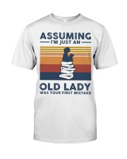 Assuming I'm Just An Old Lady - Reading Premium Fit Mens Tee tile