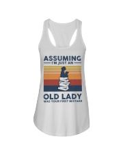 Assuming I'm Just An Old Lady - Reading Ladies Flowy Tank tile