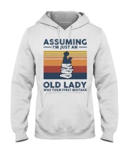 Assuming I'm Just An Old Lady - Reading Hooded Sweatshirt tile
