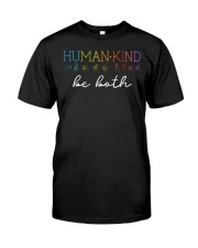 Human - Kind Be Both Sign Language Classic T-Shirt front