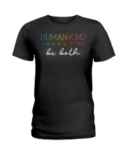 Human - Kind Be Both Sign Language Ladies T-Shirt tile