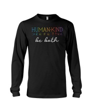 Human - Kind Be Both Sign Language Long Sleeve Tee tile