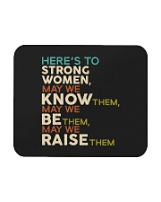 Here's To Strong Women Retro Mousepad tile