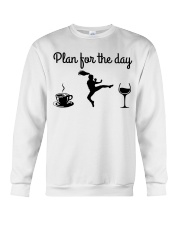 Plan For The Day - Tae Kwon Do Crewneck Sweatshirt tile