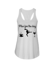 Plan For The Day - Tae Kwon Do Ladies Flowy Tank tile