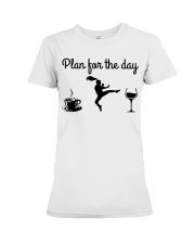 Plan For The Day - Tae Kwon Do Premium Fit Ladies Tee tile