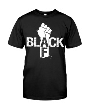 Black AF Classic T-Shirt front