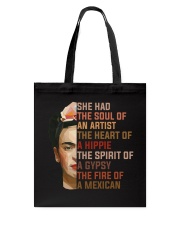 She Had The Soul Of A Hippie The Spirit Of A Gypsy Tote Bag thumbnail