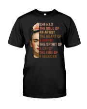 She Had The Soul Of A Hippie The Spirit Of A Gypsy Classic T-Shirt front
