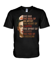 She Had The Soul Of A Hippie The Spirit Of A Gypsy V-Neck T-Shirt thumbnail