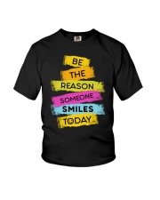 Motivation Be The Reason Someone SMILES Today Youth T-Shirt tile
