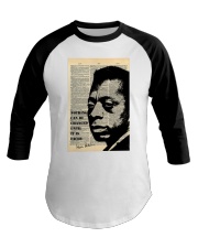 James Baldwin - Nothing Can Be Changed Baseball Tee tile