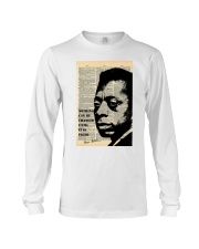 James Baldwin - Nothing Can Be Changed Long Sleeve Tee tile